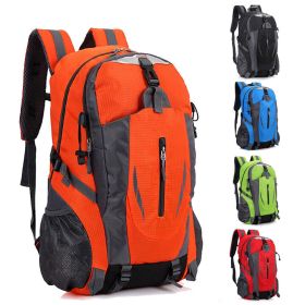 40L Waterproof Large Bag Backpack Camping Hiking Walking Outdoor Travel Rucksack Random Color