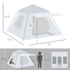 Hiking Traveling Portable Backpacking Camping Tent - As pic show - Style A