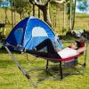 Portable Folding Hammock with Hammock Stand - Red