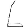 Adjustable Hammock Chair Stand Steel Frame - black