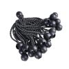 6 25PCS Set Ball Bungee/Black - black