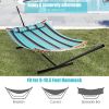 2-Person Heavy-Duty Hammock Stand with  Storage Bag - Black