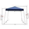 3 x 3M Portable Home Use Waterproof Folding Tent Blue YK - Blue