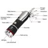 Emergency Auto Escape Tool Outdoor Survival Tools  - Black - Survival Tools