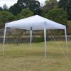 10''x10''(3 x 3m)  Practical Waterproof Right-Angle Folding Tent White XH - 10''x10''