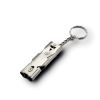 Stainless Whistle Double Tube Lifesaving Emergency SOS Outdoor Survival Whistle - Black