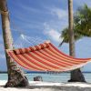 Outdoor Hammock with Detachable Pillow - Red