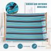 Outdoor Hammock with Detachable Pillow - Blue