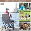 Portable Lumbar Back Camping Chairs for Outdoors - As pic show - Style B