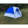 4 Person Outdoor Camping Dome Tent - Blue